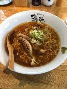 醤油そば 琥珀