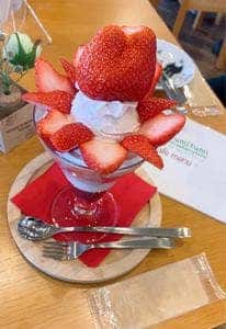つみつみいちごファームカフェ