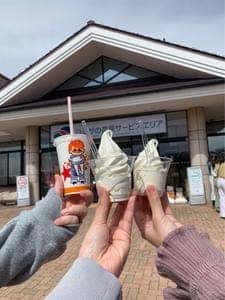 ひるがのソフトクリーム ひるがの高原SA下り