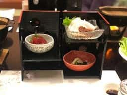 レストラン 百景 裾花峡天然温泉宿 うるおい館
