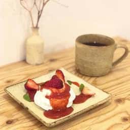 本と玄米カレー ヨスカ