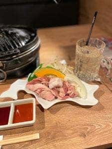 炭火焼肉 狸小路やまごや