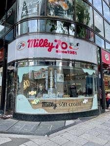 milky70 since1951 数寄屋橋店