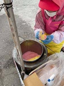 秋田まるごと市場 ババヘラアイス