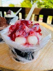 shaved ice SNOW