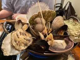 貝と魚 シェルハラ