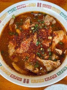 四川料理 天府苑 陳さんの水餃子