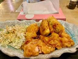黒酢チキン南蛮定食 たかもとや 植木店