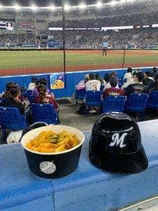 選手の台所 ZOZOマリンスタジアム