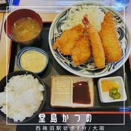 とんかつ 串揚げ 堂島かつの