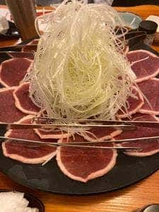 鴨と葱 淀水二行