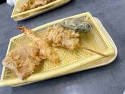 だるまの天ぷら定食 吉塚本店