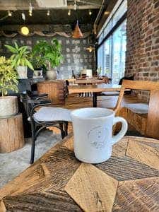 珈琲とコインランドリーのお店。ハレ
