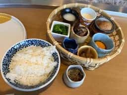 米と干物と
