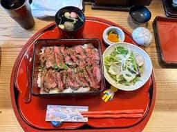 国産牛ステーキ重 ささ季