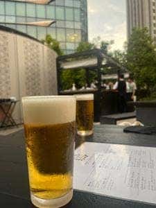 大人のビアガーデン