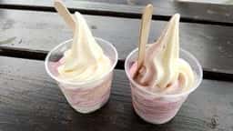 ソフトクリームCAWBELL 田園プラザかわば