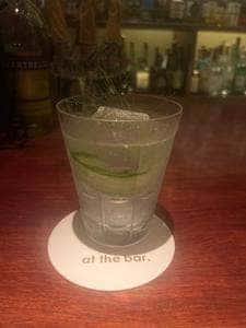 at the bar.