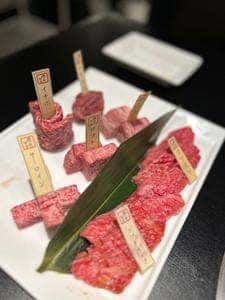 焼肉専科 肉の切り方 銀座コリドー
