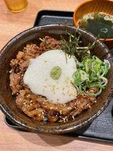 炭火のくいしんぼう 岡山豊浜店 焼肉丼とスンドゥブ