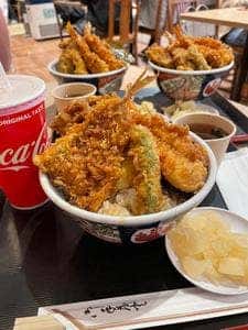 日本橋 天丼 金子半之助 ららぽーと海老名店