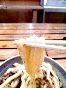 岸井うどん 天空のブルートレイン店