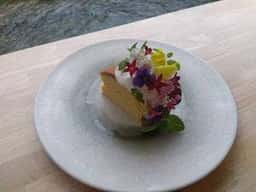 花 soufflé cheesecake
