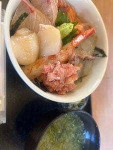 海鮮丼 花火