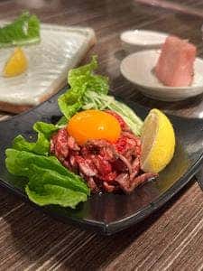焼肉の琥珀屋