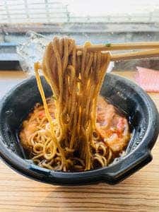 セルフ駅そば 上野常磐ホーム店