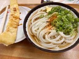 セルフうどん あなぶき家 津田の松原SA 上り線うどんコーナー