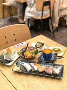 スシとテンぷら もがな