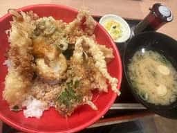 海老天丼 こし 金沢フォーラス