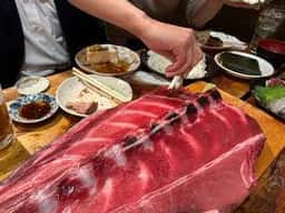 木場場外市場 まぐろ祭