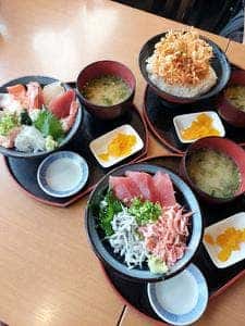 清水港魚河岸 漁師めし 岸家