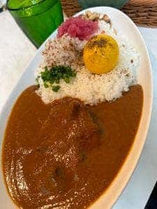 石油王のカレー