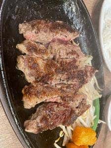 1ポンドのステーキ ハンバーグ タケル 東三国店