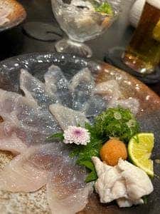 泳ぎとらふぐ活蟹料理 あじ平 曽根崎