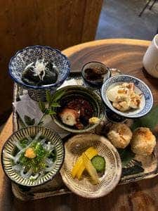 高砂長屋手前