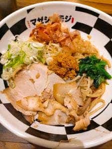 ラーメン まぜそば マゼシャモジ CoCoLo新潟店
