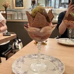 teal chocolate&ice cream