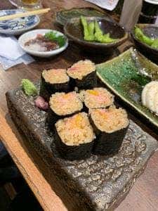 細巻きと蕎麦 あおの