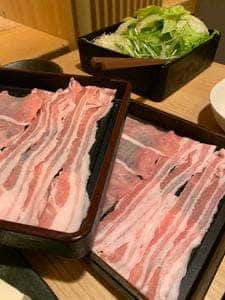 豚しゃぶ せいろ蒸し 豚匠 なんば邸