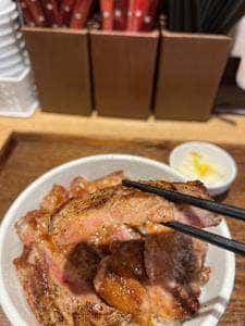 ステーキ定食 松牛 三鷹店