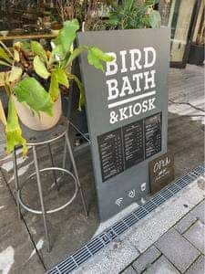 BIRD BATH & KIOSK