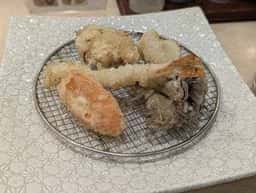 マグロと天ぷら 定食 銀八