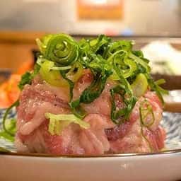 キンキン麦酒とプリッと小腸 近江牛畜産あさひ 千中店