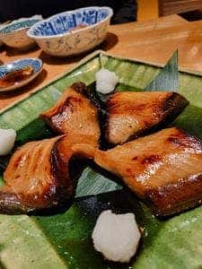 活きな魚 地酒 座吟