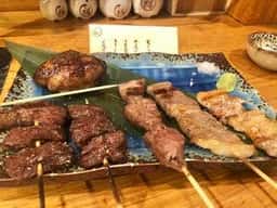 元祖7種の牛串がある店 焼鳥居酒屋はなぶさ
