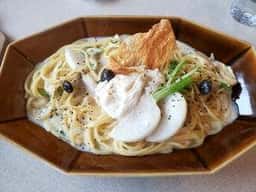 水辺のカフェテラス